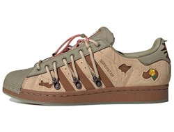 Adidas Superstar Green Brown Melting Sadness