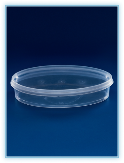 Банка 250 мл. эллипс с крышкой/10шт. в упаковке