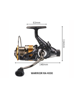 Катушка безынерционная с байтраннером DEUKIO RA4000