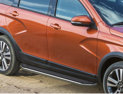 Пороги на Lada Vesta SW Cross