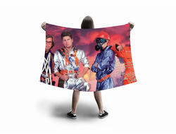 Флаг большой Сектор Газа, Юрий Хой №35