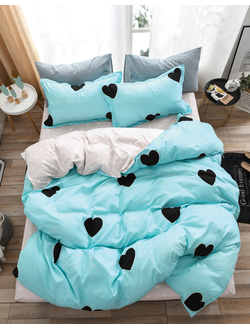 Постельное белье 2 спальное TANGO Dream Fly микросатин 180x210x1 220x245x1 70x70x2 DF02-297-70