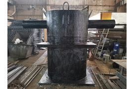 Металлические колодцы водоотведения