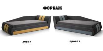 Кровать подростковая Форсаж-90