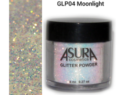 Глиттеры рассыпчатые AsurA cosmetics 04 Moonlight