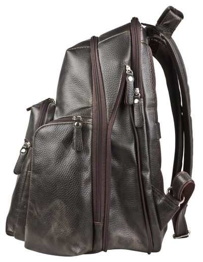 Кожаный рюкзак Bertario brown (арт. 3102-04)