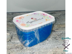 Мастика светло-синяя "Сладкий Шелк" 0,5 кг