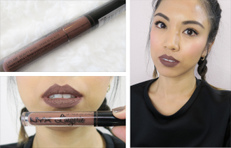 Жидкая матовая помада NYX Lip Lingerie 05 Beauty Mark