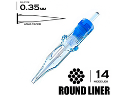 14 RLLT / 0,35mm - Round Liner Long Taper "EMALLA ELIOT"