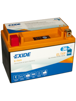 АККУМУЛЯТОР EXIDE Li-ion ELTX9 L+ 36Wh 180А (EN)