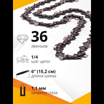 Пильная цепь NAPA castor mini - 36 звеньев