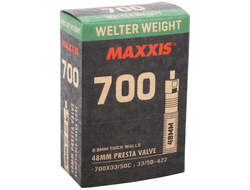 Камера Maxxis 700x33/50C Presta 48мм, толщ. 0.8мм