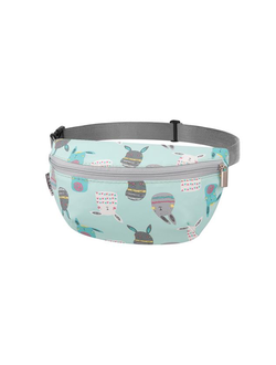 Сумка на пояс Asgard С-5713 Зайцы Мята