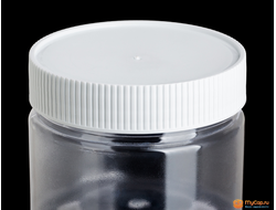 Крышка полипропиленовая Сиба DIN 82 с бортиком