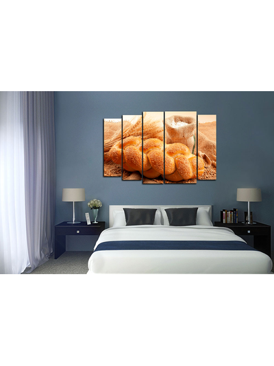 Модульная картина "Свежий хлеб"