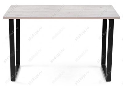 Стол Лота Лофт 120 25 мм юта / черный матовый