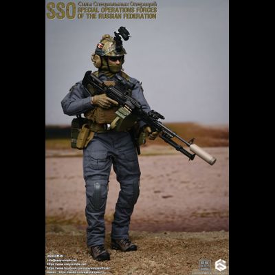 Боец сил специальных операций (ССО) РФ - Коллекционная ФИГУРКА 1/6 Russian Special Operations Forces (SSO) (26060R-B) - Easy&amp;Simple
