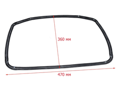 Уплотнительная резинка дверцы духовки GORENJE 226873 (533584) 460x360mm