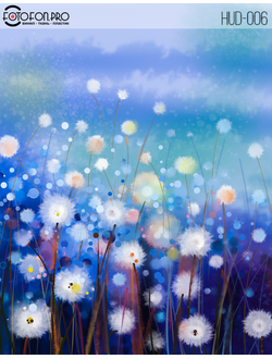 Фотофон виниловый «Пушинки»