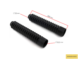 Чехлы SM-PARTS для защиты передних амортизаторов (резина) 285 x 33/52,5 мм