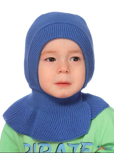 Шапка-шлем "Кроха" 20201-05, цвет ярко-синий, р. 46-48