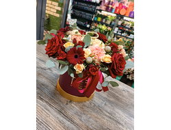 Композиция "Бордовая нежность"