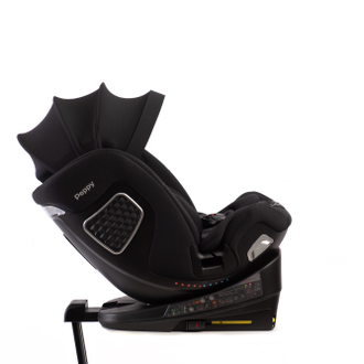 Автокресло 0-36 кг Peppy Genius 360 Isofix Black