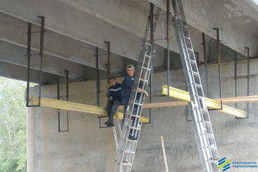 Усиление балок моста