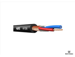 KLOTZ MY206SW кабель микрофонный, цвет черный, цена указана за метр