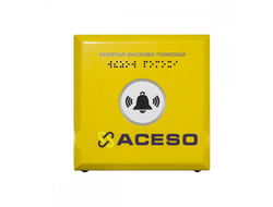 Кнопка вызова помощи Тифловызов, антивандальная, с виброподтверждением, сталь с порошковой покраской