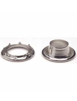 Люверс Bainbridge D008N Ø17мм размер 5 из никелированной латуни