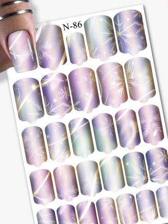 Пленка для маникюра Осень/Зима N-086