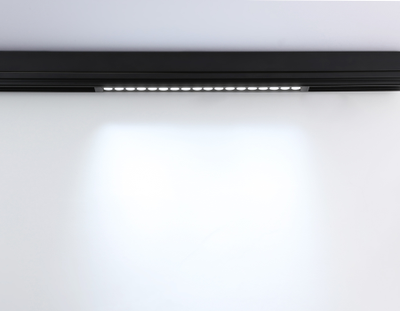 Управляемый светодиодный светильник для шинопровода Magnetic 220V диммируемый 3000-6400K GL 1312 BK черный 15W (Без ПДУ)