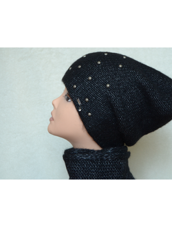 Шапка черная италия Vizio 6108 Ставрополь фото итальянских шапок и беретов Визио