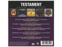 TESTAMENT Original album series 5-CD BOX