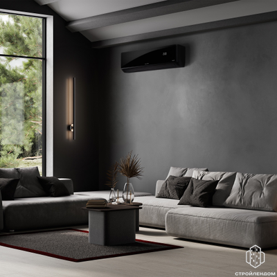 Сплит-система инверторного типа Royal Thermo Barocco DC RTBI-12HN8/black