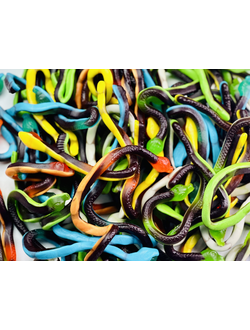 Змейки фруктовые, 1 кг