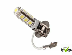 Светодиодная лампа H3-13SMD (ПТФ/ ДХО) 5000K 12V (блистер 1 шт.) Гарантия 6 месяцев