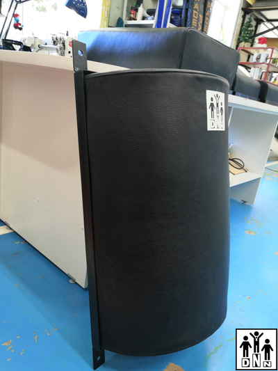 Боксёрская настенная подушка полукруглая