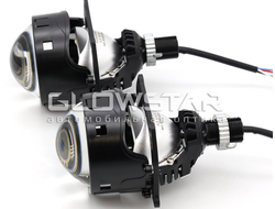 Билед модули Aozoom A3 Max 2025 3.0 дюйма, 5500К, 12V, 49W/57W, крепление 3R и съемное гаечное (комплект, 2шт)