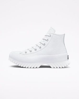 Кеды Converse All Star Lugged 2.0 Leather кожаные white