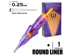 1 RLLT/0.25 - Round Liner Long Taper Extra - AVA Arrow