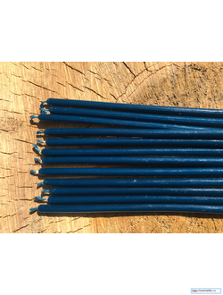 Свеча Синяя №60(1 час 20 минут горения)