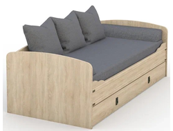 Кровать Валенсия 90*200 см с выдвижным спальным местом 80*190 см