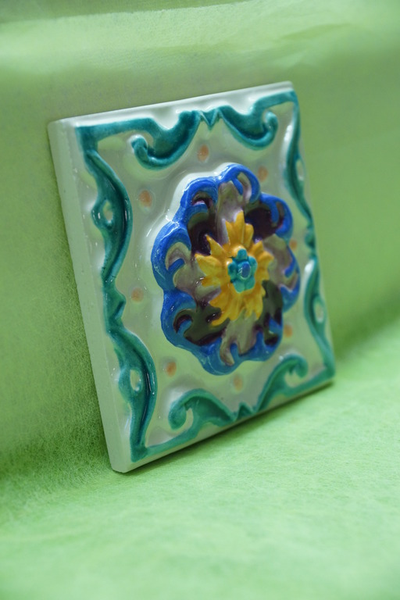 Святовит (изразцовая плитка)