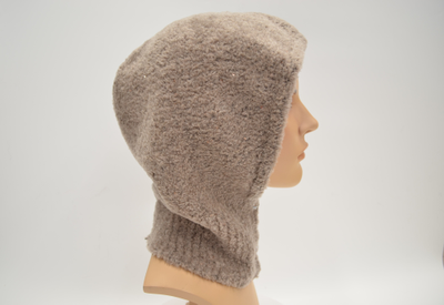 Итальянский капюшон вязаный для женщин