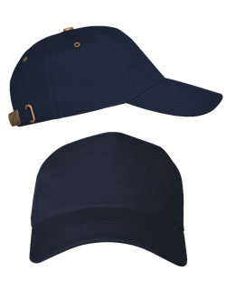 Бейсболка LEADER 100 металлическая застежка и фурнитура, 280 гр/м2, 100% хлопок, арт. 100