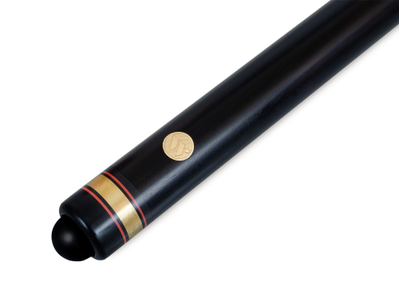 Кий / пирамида 2-pc "Шахматы" (черный граб, граб)