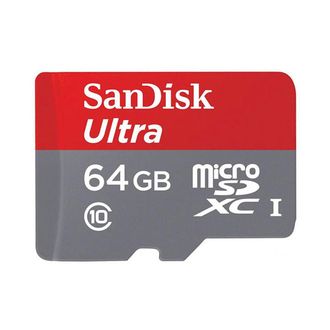 КАРТА ПАМЯТИ SANDISK ULTRA MICROSDXC UHS-I 64GB