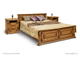 Кровать двуспальная Верди Люкс 160 (высокое изножье), Belfan купить в Севастополе